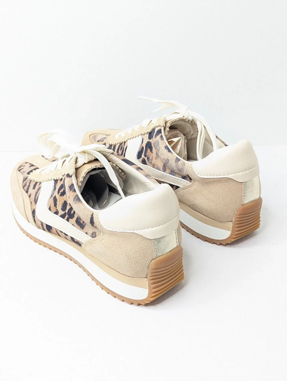 Dolce Vita B.NTCD Retro Sneakers Light Leopard Women's 8.5